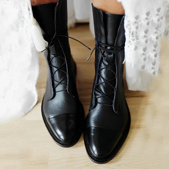 Romy - bottes classiques pour femmes en cuir