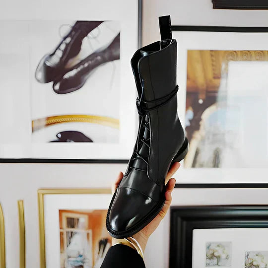 Romy - bottes classiques pour femmes en cuir