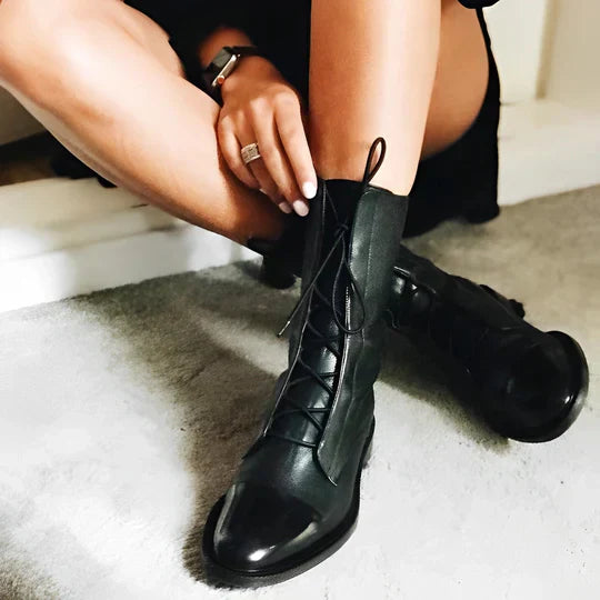 Romy - bottes classiques pour femmes en cuir