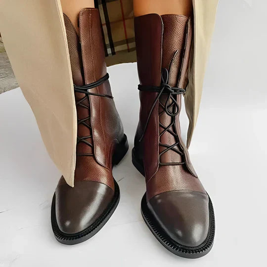 Romy - bottes classiques pour femmes en cuir